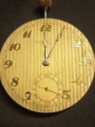 Mechanizm zegarka kieszonkowego Union na chodzie 