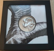 2022 Mongolia 500 Togrog Magnificent Argali Wild Mongolia Ram 1 oz