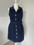 Orsay - jeansowa sukienka 38