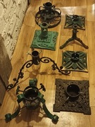 Stare solidne, stabilne stojaki pod choinkę 8szt.