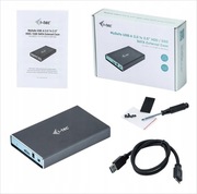 i-tec U3MYSAFE025 - obudowa na dysk SATA z zasilaniem (Raspberry Pi)