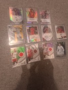 Topps/panini sportzoo autografy  relic   zwykłe/numerowane zestaw 11 kart 