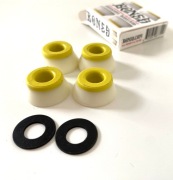 Bones Hardcore Bushings White Yellow Medium – gumki o średniej twardości