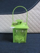 Zielona latarenka z motylkiem