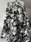 Sukienka biało czarna elegancka 