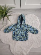 Kurtka wiosenna jesienna wiatrówka chłopięca z kapturem rozmiar 74