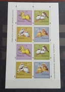 Znaczki Polskie Ark.3419-22 Pisklęta ptaków śpiewających stan** 1995