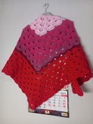 Chusta szal rękodzieło święta prezent