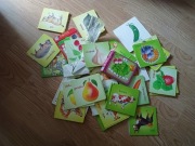 Zepsute! Książeczki do nauki pierwszych słów owoce warzywa zwierzęta