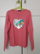 INEXTENSO Mega sweterek z sercem 10 lat