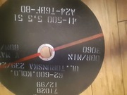 TARCZA DO CIĘCIA 500X5,5X51 STANDARD TYP 41 KORUND