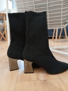 Zara botki damskie z dzianiny rozmiar 39 