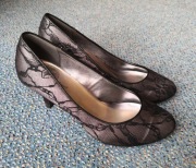 Szpilki Graceland czarne koronkowe rozmiar 37