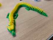 Smok przegubowy 3D – elastyczna figurka dragon 40 cm | druk 3D 