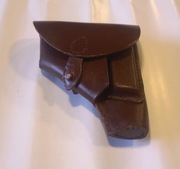 Kabura skórzana do P64 - Brązowa