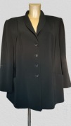 Elegancki czarny żakiet/marynarka 48 Gerry Weber
