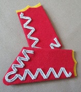 Patki wz.36 szeregowych żandarmerii żandarmeria super replika.