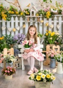 Tło Fotograficzne Materiałowe -tkanina FOX 205g - wiosenne 200x250 cm 