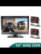 Zestaw Cofania 10' IR Camery 1080p AGRO/BUS/TIR 