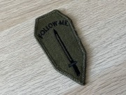 Naszywka - US Army - United States Army Infantry School "Follow Me"