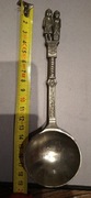 Cynowa łyżka ślubna, często nazywana również "łyżką Williama i Marii" 