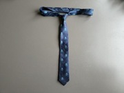 Granatowy Krawat w Ośmiornice