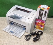 Drukarka laserowa HP 1018 - nowy toner, kable - 12 180 str.