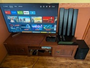 55 cali TV SONY KD-55XF9005 uchwyt na ścianę i kino domowe SONY BDV-E6100