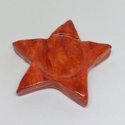 Podstawka na świeczkę gwiazdka ręcznie robiona 