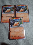 Zestaw 3 Kart Pokemon Tepig ASC 029 Ascended Heroes HOLO REVERSE