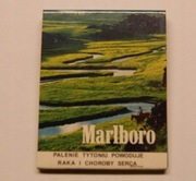 Zapałki reklamowe wydzierane Marlboro