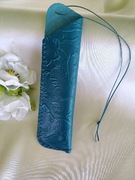 Pokrowiec etui na długopisy- Skóra naturalna 