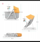 Bujaczek kinderKraft 5 w 1 pomarańczowy