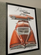 Buick Riviera Boattail plakat wydruk prezent A2 60x42 cm