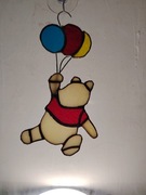 Witraż Kubuś metoda tiffany