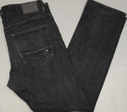 Wr) TOMMY HILFIGER Denton Strech spodnie jeansowe Roz.33/30
