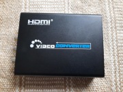 Konwerter aktywny HDMI > RCA do telewizora i transmiter tv