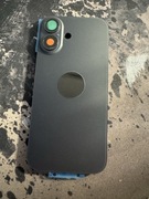 Klapka batelni szkoło tylne iphone 16 black