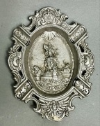 Stary kolekcjonerski popielnik NATIONAL-DENKMAL | Ges. Gesch.