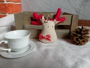 Renifer świąteczny głowa zawieszka