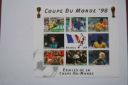 Rep. Środkowoafrykańska Sw 2023-30** MŚ '98 Francja p.nożna /ms/  