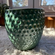 Donica ogrodowa mrozoodporna zielona 20x20cm wzór