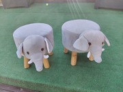 Taboret dla dziecka słonik 2 szt.