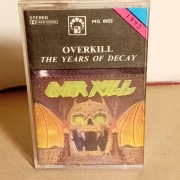 OVERKILL - THE YEARS OF DECAY - MC