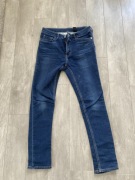 Jeansy H&M skinny fit 164