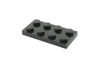 Lego Płytka 2x4 Czarna 1szt 3020 302026 U