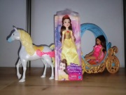 Kareta Kopciuszka Disney Princes  + dwie lalki i gtatis