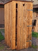 Wychodek na budowe, latryna drewniany wc
