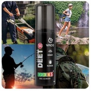 Spray Na Komary, Kleszcze z DEET 50% - 80ml Vaco Max
