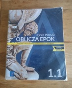 Podręcznik Oblicza Epok, j. polski, 1 klasa liceum i technikum